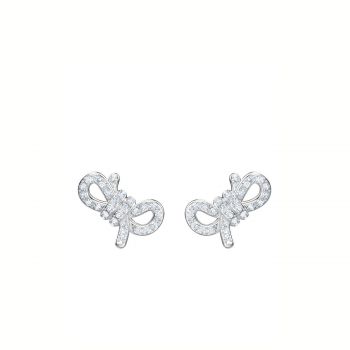 Lifelong bow pierced earrings 5492257