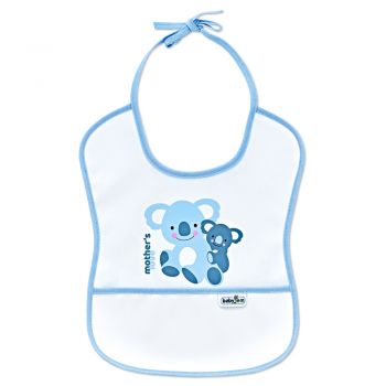 Baveta impermeabila pentru copii BabyJem Small Blue