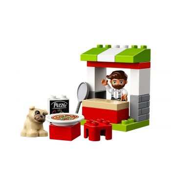 Duplo pizza stand