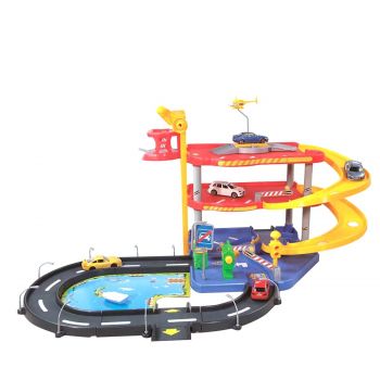 Garage parking playset