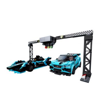 Speed champions formula e panasonic jaguar racing gen2 car & jaguar i-pace etrophy