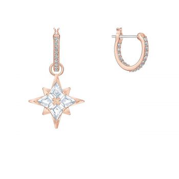 SYMBOLIC STAR HOOP PIERCED EARRINGS 5494337