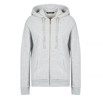 Cardigan sweatshirt with hood l