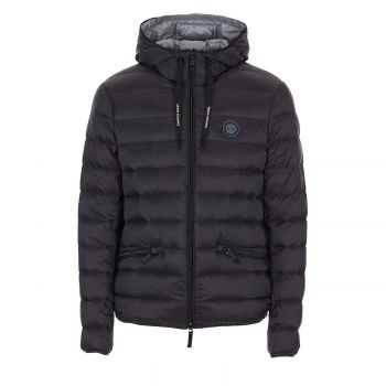 CLASSIC CIRCLE LOGO DOWN-FILL HOODED PUFFER M