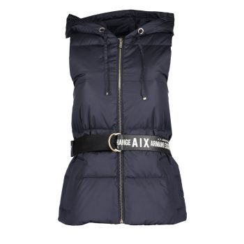 Gilet with hood l