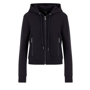 Hooded cardigan sweatshirt l