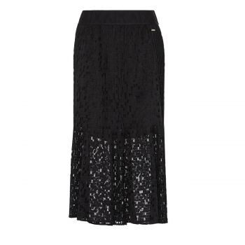 Laser-cut lace skirt 34