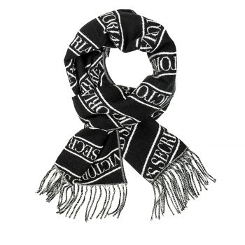 Woven logo scarf - one size