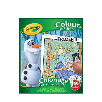 Colour & sticker frozen 2