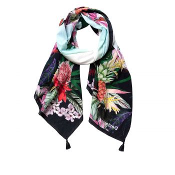 Pelican print foulard