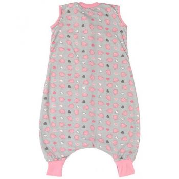 Sac de dormit cu picioruse Pink Elephant 5-6 ani 0.5 Tog