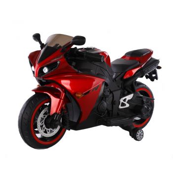 Motocicleta electrica cu roti ajutatoare Aspen Red