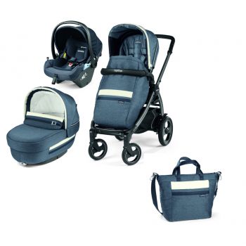 Carucior 3 in 1 Peg Perego Book 51 S Titania Lounge Luxe Mirage 0 - 22 kg