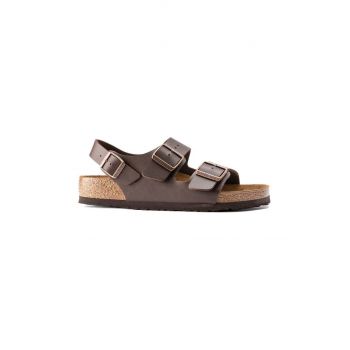 Birkenstock sandale Milano barbati, culoarea maro, 34701