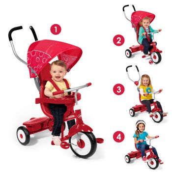 Tricicleta multifunctionala Radio Flyer 4 in 1 ieftina