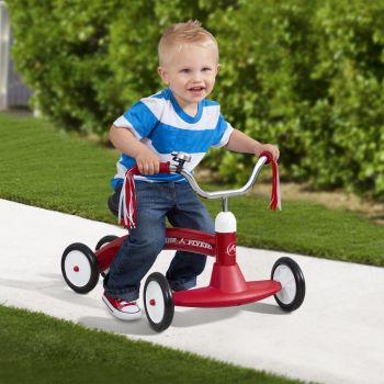 Cvadriciclu fara pedale Radio Flyer Scoot About