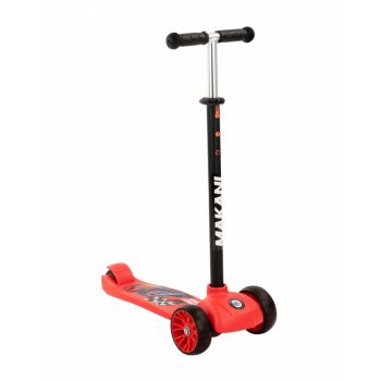 Trotineta pliabila cu lumini KikkaBoo Street Race Red