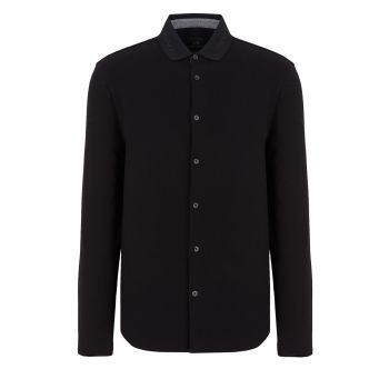 Cotton piqué shirt l