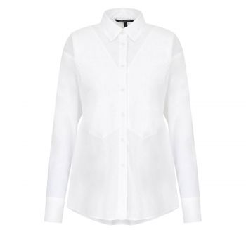 COTTON POPLIN SHIRT L