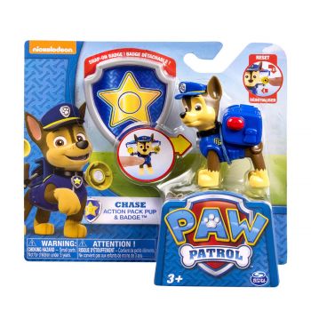 Action pack pup& badge