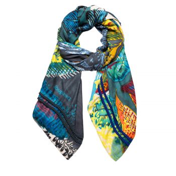 Jungle green foulard