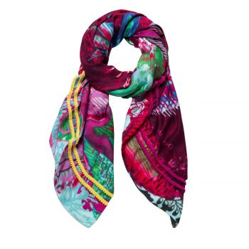 Purple wine foulard