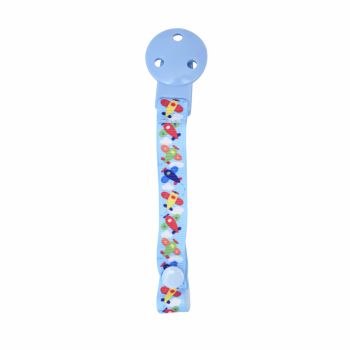 Lant cu clips pentru suzeta 0 luni+ blue