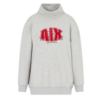 Sweatshirt with high collar m