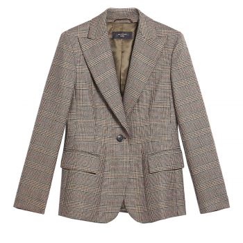 Eolo wool twill blazer 40