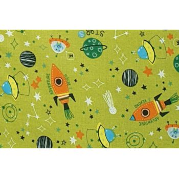 Sac de dormit copii 2.5 tog KidsDecor Cosmos Map din bumbac 130 cm