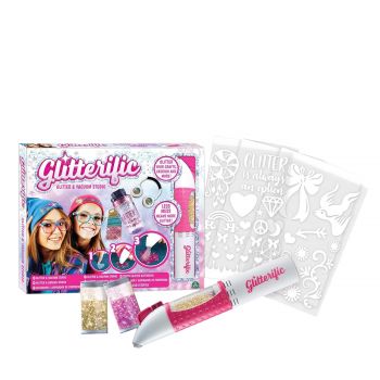 Set de aplicare si aspirare glitter