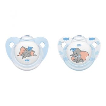 Suzeta Nuk Disney Dumbo Silicon M2 6-18 luni