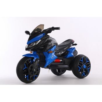 Motocicleta electrica cu scaun din piele Nichiduta Race Blue