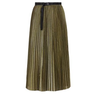 Pleated midi skirt 40