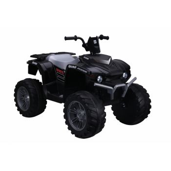 ATV electric Nichiduta Extreme Quad cu roti din cauciuc Black