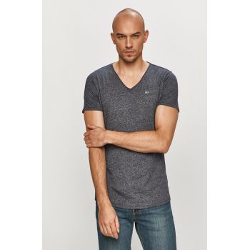 Tommy Jeans tricou bărbați, melanj DM0DM09587