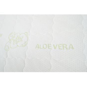 Saltea Coco Lux cu husa Aloe Vera 127x63x11 cm