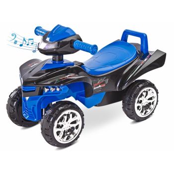 Jucarie ride-on cu sunete si lumini Toyz Mini Raptor 2 in 1 albastra