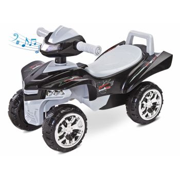 Jucarie ride-on cu sunete si lumini Toyz MiniI Raptor 2 in 1 gri