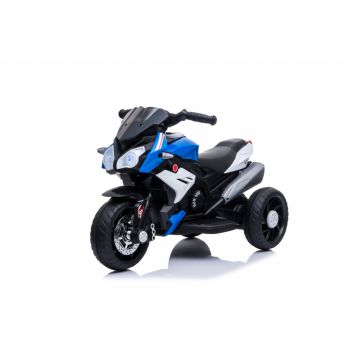 Motocicleta electrica cu roti din cauciuc EVA Nichiduta Champ Blue ieftina