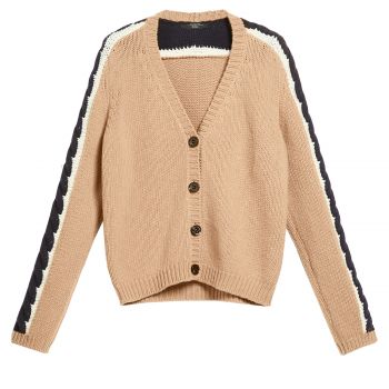 Wool yarn cardigan s