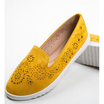 Espadrile Fred Galbene