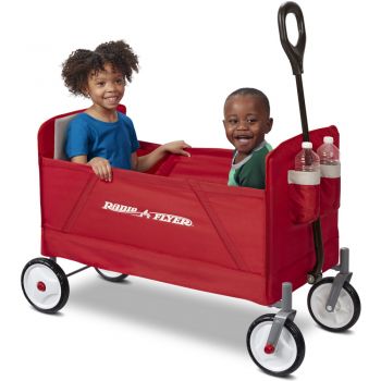 Carucior pliabil de tractat Radio Flyer EZ Fold Wagon