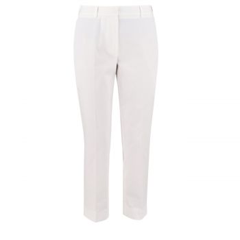 Cotton gabardine trousers 36