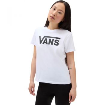 Tricou femei Vans Flying V Crew VN0A3UP4WHT