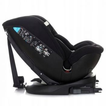 Scaun auto Coto Baby Hevelius 360 isofix 0-36 kg Melange Black