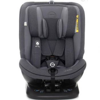 Scaun auto Coto Baby Hevelius 360 isofix 0-36 kg Melange Dark Grey