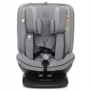 Scaun auto Coto Baby Hevelius 360 isofix 0-36 kg Melange Grey