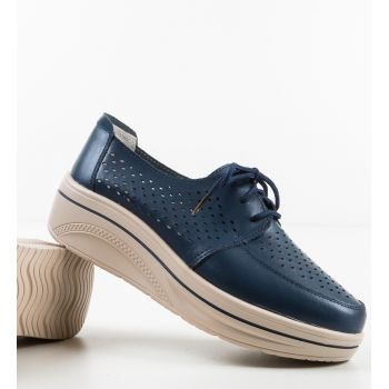 Pantofi Casual Litiani Bleumarin