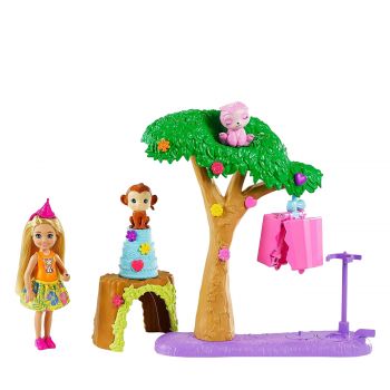 Barbie and chelsea the lost birthday party fun playset